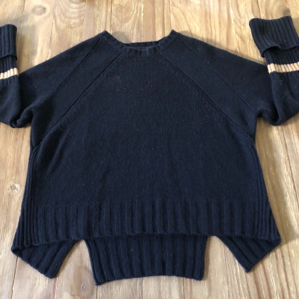 360 Cashmere Navy Sweater XS